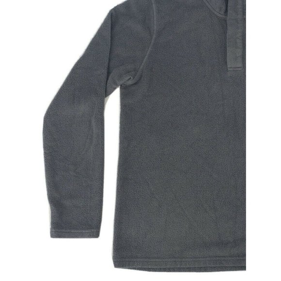 Men’s Free Fly Pullover Performance Bamboo Gray 1/4 Snap Sweater Fleece‎ Size L - Picture 2 of 9